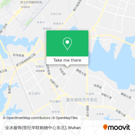 业冰服饰(世纪华联购物中心东北) map