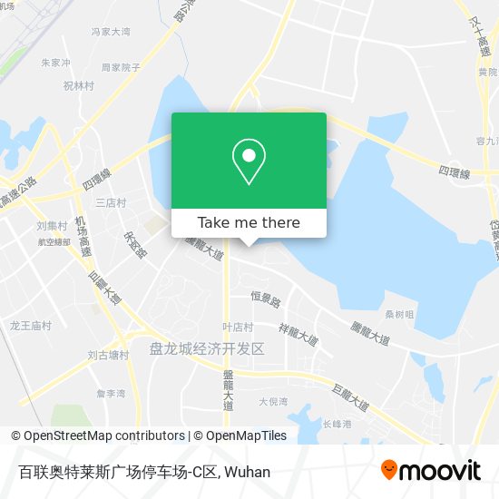 百联奥特莱斯广场停车场-C区 map