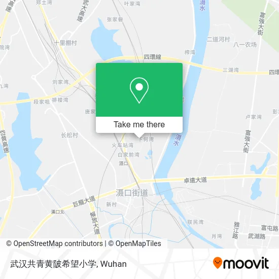 武汉共青黄陂希望小学 map