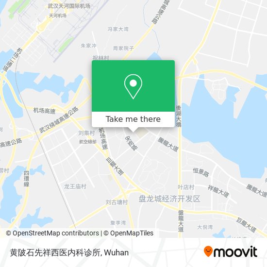 黄陂石先祥西医内科诊所 map