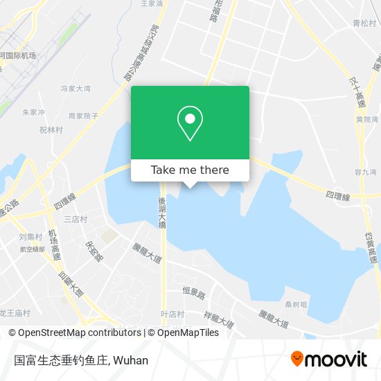 国富生态垂钓鱼庄 map