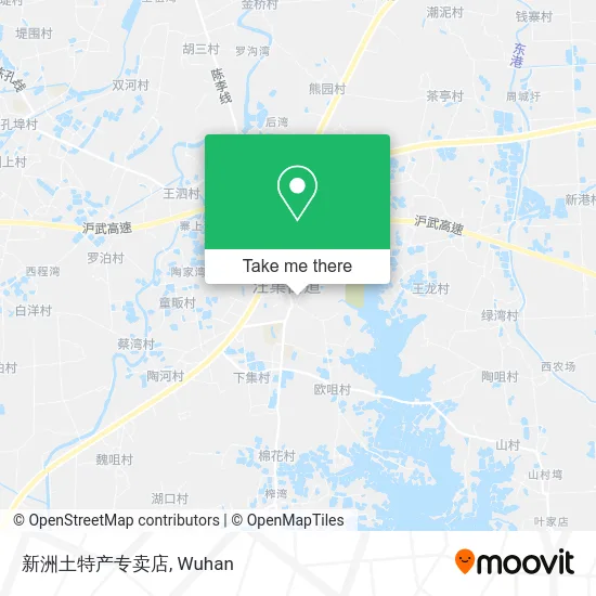 新洲土特产专卖店 map