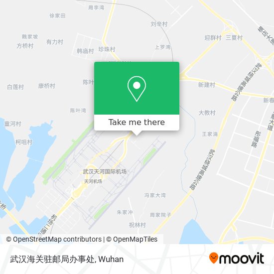 武汉海关驻邮局办事处 map