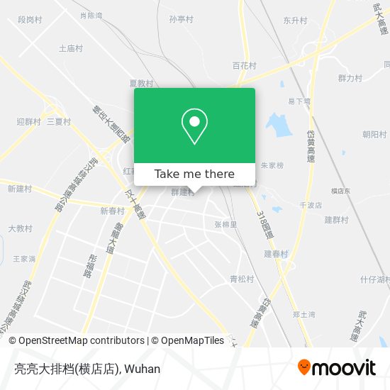 亮亮大排档(横店店) map