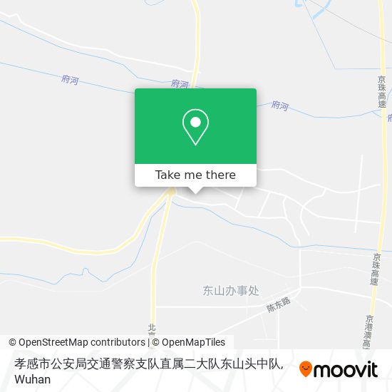 孝感市公安局交通警察支队直属二大队东山头中队 map