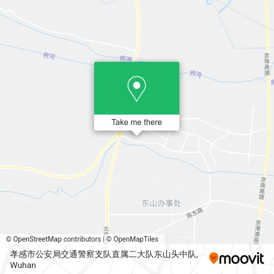 孝感市公安局交通警察支队直属二大队东山头中队 map