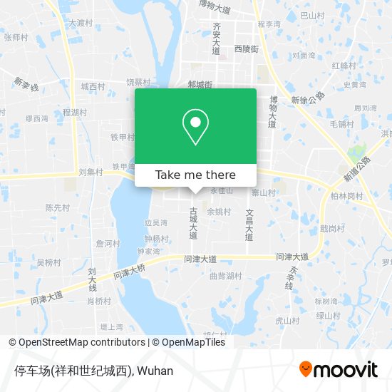 停车场(祥和世纪城西) map