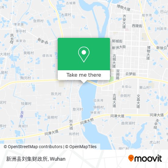 新洲县刘集财政所 map