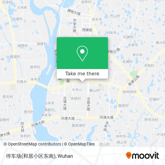 停车场(和居小区东南) map