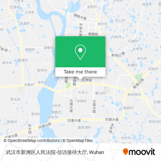 武汉市新洲区人民法院-信访接待大厅 map