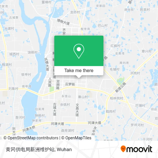 黄冈供电局新洲维护站 map