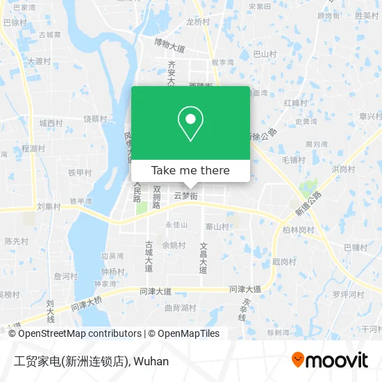 工贸家电(新洲连锁店) map