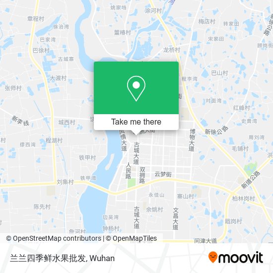 兰兰四季鲜水果批发 map