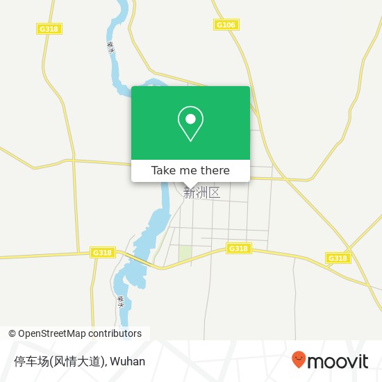 停车场(风情大道) map