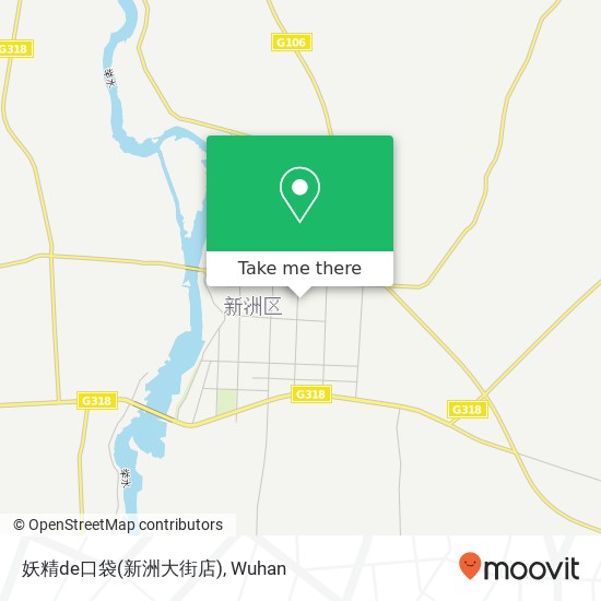 妖精de口袋(新洲大街店) map