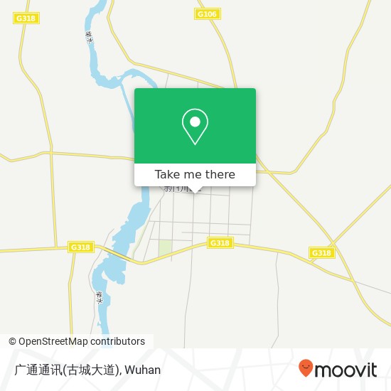 广通通讯(古城大道) map