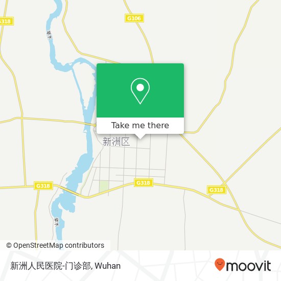 新洲人民医院-门诊部 map
