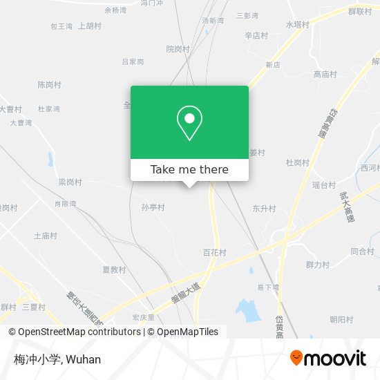 梅冲小学 map