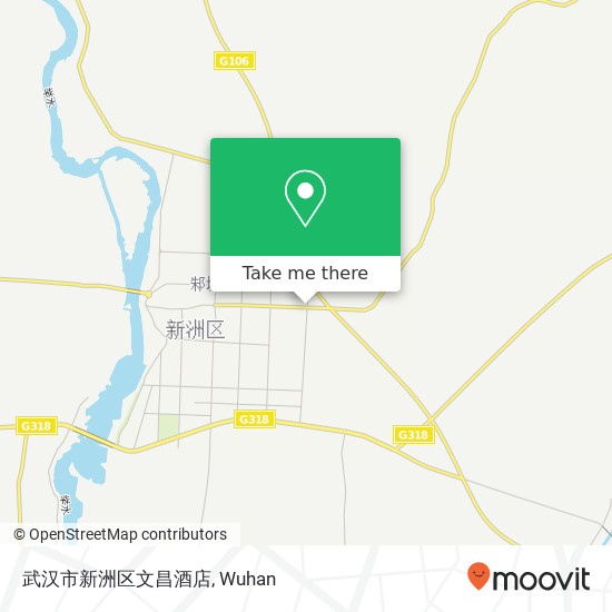 武汉市新洲区文昌酒店 map