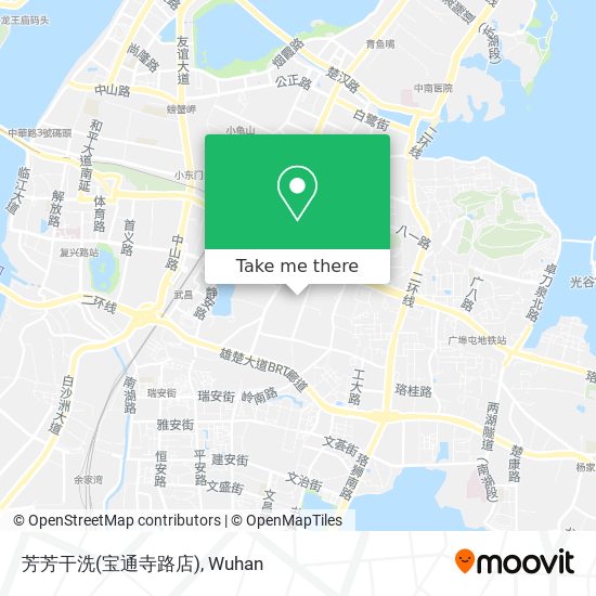 芳芳干洗(宝通寺路店) map