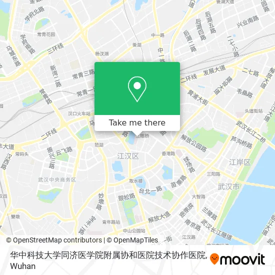 华中科技大学同济医学院附属协和医院技术协作医院 map