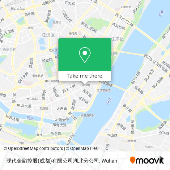 现代金融控股(成都)有限公司湖北分公司 map