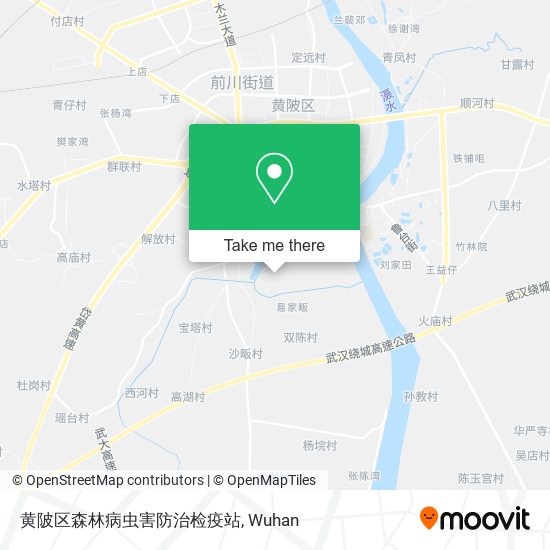黄陂区森林病虫害防治检疫站 map