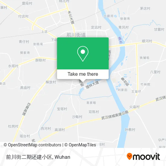 前川街二期还建小区 map