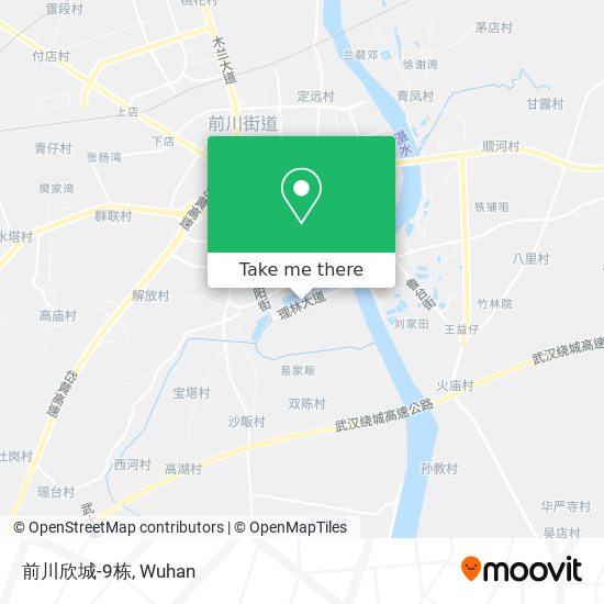 前川欣城-9栋 map