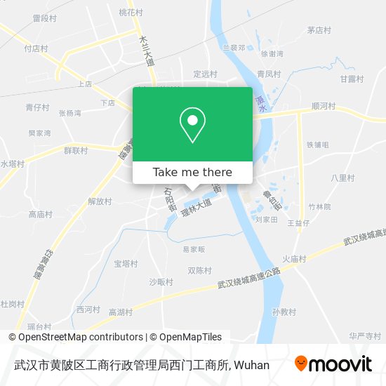 武汉市黄陂区工商行政管理局西门工商所 map