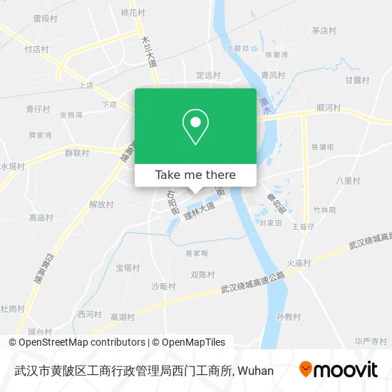 武汉市黄陂区工商行政管理局西门工商所 map