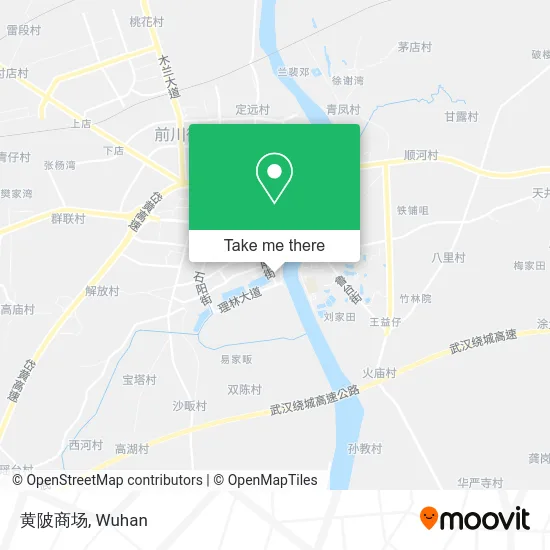 黄陂商场 map