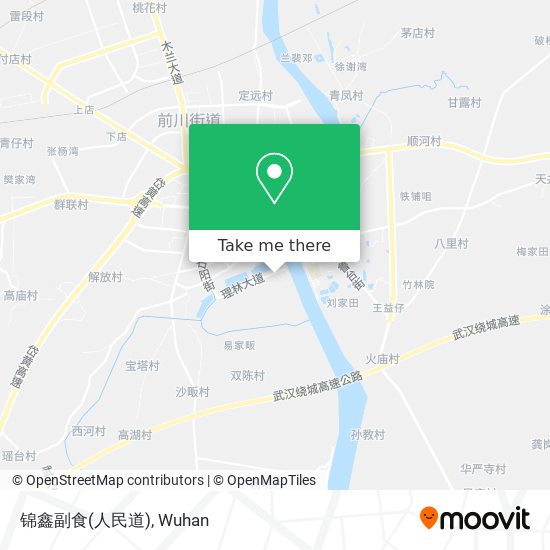 锦鑫副食(人民道) map