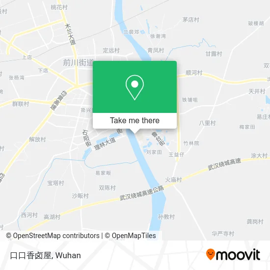 口口香卤屋 map