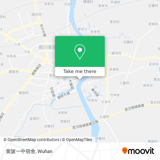 黄陂一中宿舍 map