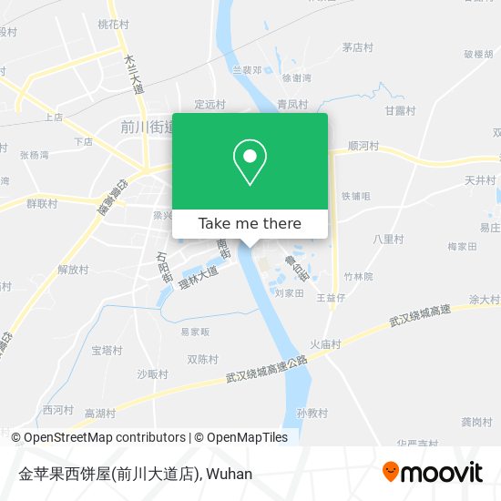 金苹果西饼屋(前川大道店) map