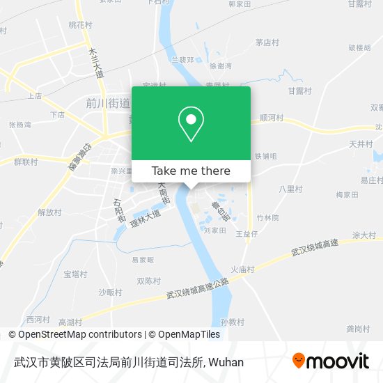 武汉市黄陂区司法局前川街道司法所 map