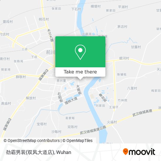 劲霸男装(双凤大道店) map