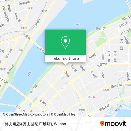 格力电器(奥山世纪广场店) map