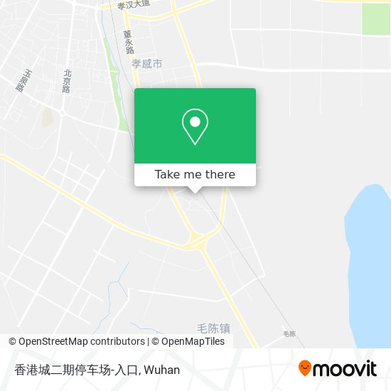 香港城二期停车场-入口 map