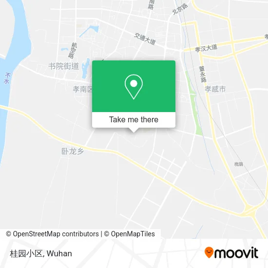桂园小区 map