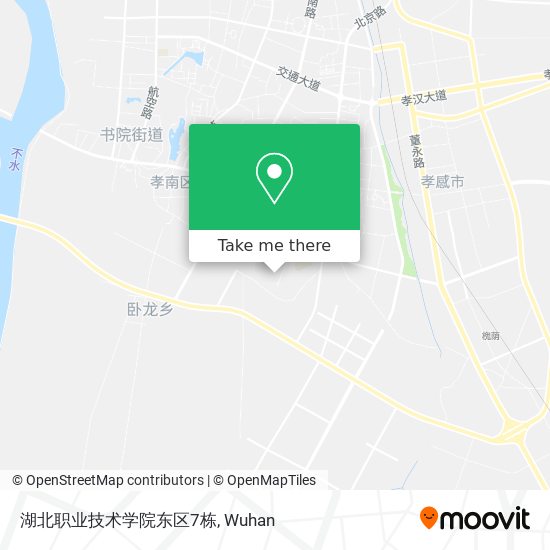 湖北职业技术学院东区7栋 map