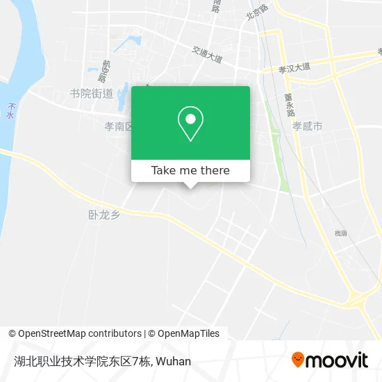 湖北职业技术学院东区7栋 map