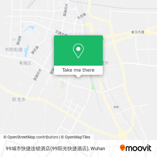 99城市快捷连锁酒店(99阳光快捷酒店) map