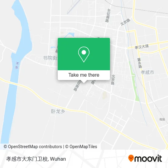 孝感市大东门卫校 map