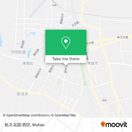 航天花园-西区 map