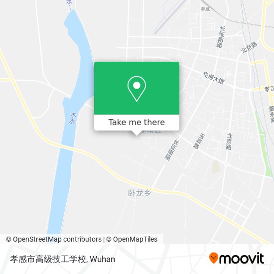 孝感市高级技工学校 map