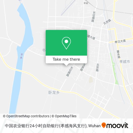 中国农业银行24小时自助银行(孝感海风支行) map