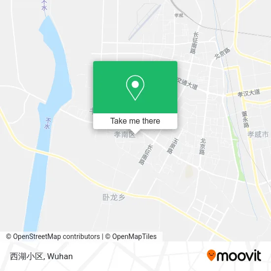 西湖小区 map