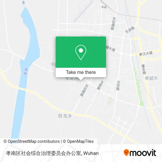 孝南区社会综合治理委员会办公室 map